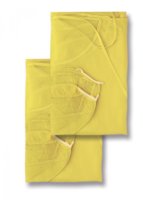 OP-Mantel mit Gummizügen (Länge cm 110) gelb