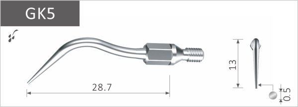 Zahnsteinentfernung, KaVo kompatibel (SONICflex)