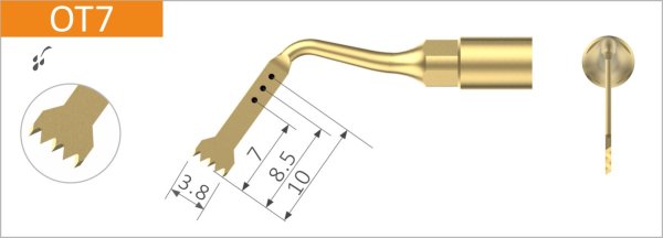 Haupt-Mikrosäge 0,55mm (5 Zähne), passend für MECTRON