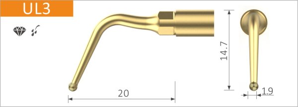 Sensitives Knochenschneiden, passend für MECTRON