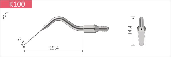 Chirurgische Spitze. Minimalinvasive Chirurgie - Sagittal
