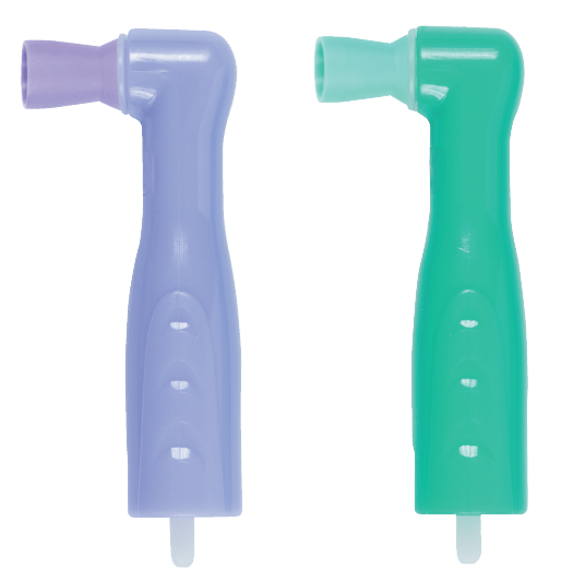 90° PROPHY ANGLES STANDARD CUP, gerippt und lamelliert