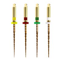 E08 Roll Wave Files GOLD NiTi hitzeaktiviert I 4 Stück