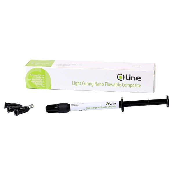 Lichthärtendes Nano Flow Komposit 2g + 3 Tips A1
