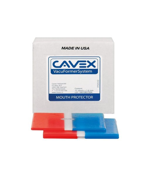 Cavex Mouth Protector / rot, weiss & blau / 3.8mm