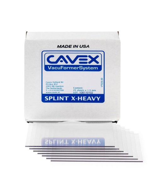 Cavex Splint X-heavy / transparent / 1.5 mm