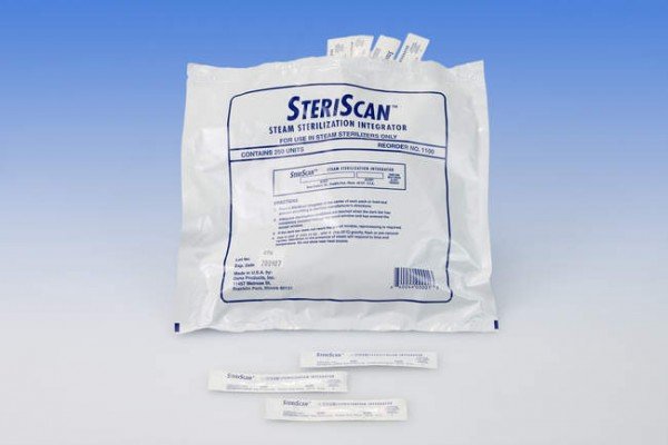 Multiparameter-Zusatz für die Sterilisationskontrolle bei Sterilisation mit gesättigtem Dampf SteriScan nach EN554 - EN867-1 EN867-2, ISO11140-1